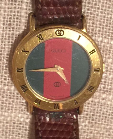 vintage mens gucci watch|old Gucci watch value.